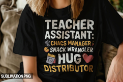 Teacher T-Shirt Sublimation PNG Bundle | 15 Designs Product Image 7