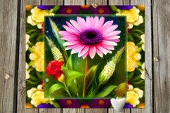 Flowers | Summer Skinny tumbler design Sublimation bundle Product Image 10