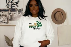 One Lucky Mama Png | Digital Download | File For Sublimation Product Image 9