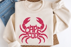 Cape Cod SVG | Crab Shape Word Art | Beach Quote PNG Product Image 2