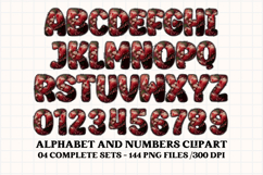 Mother&#039;s Day Alphabet clipart, mother’s day letters doodle Product Image 4