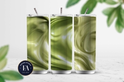 Matcha Liquid Marble, Green Abstract Swirl Digital Paper Product Image 2