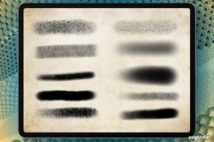 Koi Fish Tattoo Procreate Brushes | Fish Scales Brushes Product Image 10