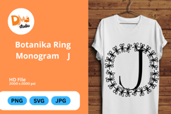 Botanika Ring Monogram Product Image 1