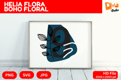 Helia Flora Boho Floral Monogram Product Image 1