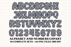 Mothers Day Floral Alphabet &amp; Seamless Patterns PNG Product Image 5