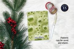 Matcha Foam Pattern, Matcha Froth Texture Digital Paper Product Image 4