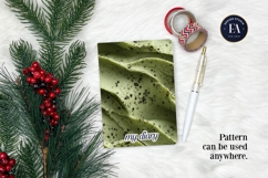 Matcha Ice Cream Pattern, Matcha Dessert Digital Paper Product Image 4