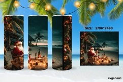 Christmas in July Tumbler Wraps | 20 Oz | Sublimation Product Image 11