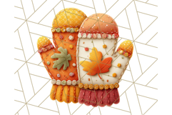 Cozy Fall Clipart PNG Autumn Cozy Elements Product Image 2