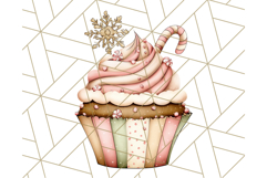 Christmas Sweet Shoppe Clipart PNG, Pastel Bakery Art Product Image 2