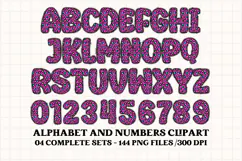 Rainbow Animal Alphabet png clipart, animal letters doodle Product Image 4