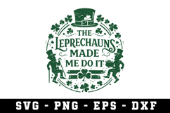 Leprechauns Svg Design | Leprechauns Svg cut files Product Image 1