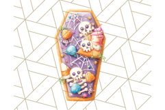 Haunted Sweet Shoppe PNG Clipart, Pastel Halloween Bakery Product Image 2