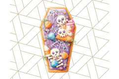 Haunted Sweet Shoppe PNG Clipart, Pastel Halloween Bakery Product Image 2
