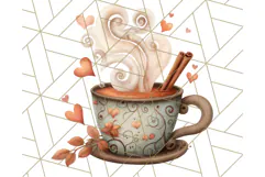 Cozy Cabin Critters Clipart PNG, Fall Animal Png Product Image 2