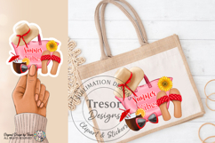 Red Summer Vibes Beach Tote Design -Tropical Vacation Style Product Image 10