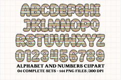 Video game Alphabet, video game letters doodle clipart Product Image 4