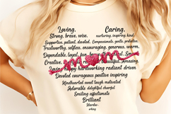 Mother's Day PNG, She is Mom PNG, Faux Yarn Mama PNG, Mother Product Image 11