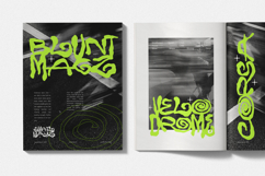 Shatoze - Experimental Irregular Quirky Urban Graffiti Font Product Image 11