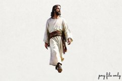 Watercolor Jesus Clipart PNG Product Image 1