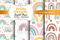 Nursery Seamless patterns and Seamless backgrounds Product Image 1