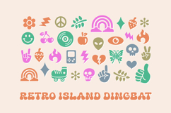 Retro Island Bold Groovy Font Product Image 4