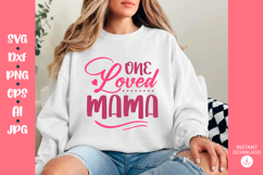 Mother&#039;s day SVG Design, SVG Cut file design Product Image 1