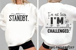 Funny Quotes Front &amp; Back SVG Bundle, Front &amp; Back SVG Product Image 11