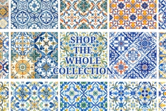 4 Colourful Portuguese Tiles Azulejos Bright Mediterranean Product Image 3