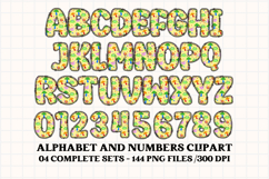 Fairytale Princess Alphabet png, fairytale letters doodle Product Image 4