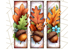 Autumn Library Clipart PNG, Cozy Fall Book Art Product Image 2