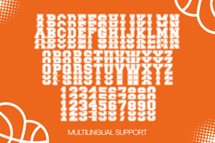 Norwester Stacked Varsity - Bold Athletic Block Font Product Image 9