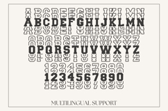 Norwester Stacked - Bold Varsity Block Font Product Image 9