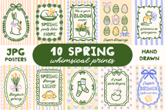 10 Coquette Spring Wall Art Bundle Product Image 1