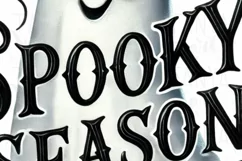 Spooky Season Ghost, Digital Download for T-shirt Designs Product Image 5
