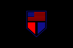 T America Shield Logo Design Product Image 2