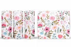Flowers Tumbler Design. Wildflowers Tumbler Sublimation Product Image 2