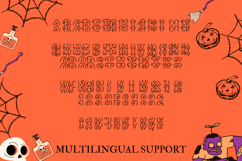 Birdsun Halloween Stacked Monogram Font for Spooky Design Product Image 9