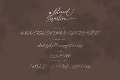 Blessed Signature Font Product Image 10