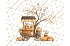 Woodland Apple Orchard Festival PNG Fall Clipart Product Image 2