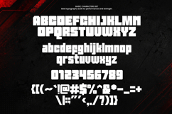 Power Square - Heavy Bold Sports Branding Font Product Image 10