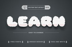 Set 10 School Editable Text Effects | Font Styles Product Image 6
