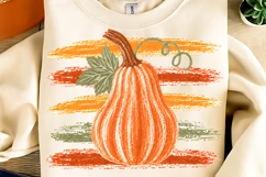 Preppy Fall Pumpkin Halloween Autumn PNG, Halloween Pumpkin Product Image 4