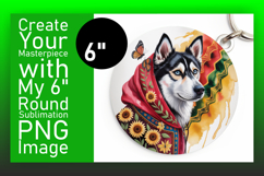 Cute Round Design for Car Coasters , Cute Dog Product Image 1