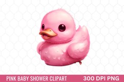 Pink Baby Shower Clipart Product Image 1