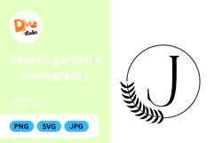 Rustic Garden Monogram Product Image 1