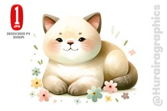 Baby Tonkinese Cat - JPG File Product Image 1