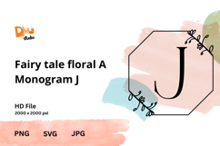 Fairy Tale Floral Monogram Product Image 1