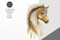 Boho clipart, Horse clipart, Animals clipart Product Image 1